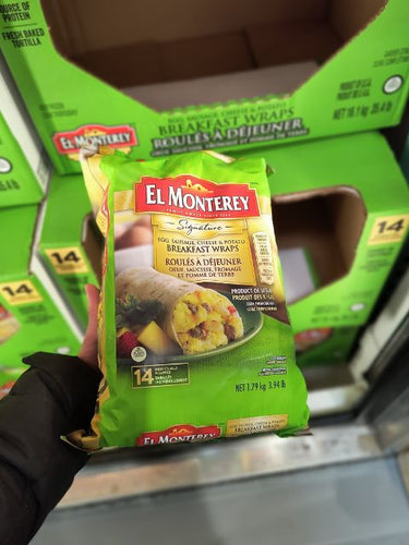 Image of El Monterey Breakfast Wraps - 14 x 128 Grams